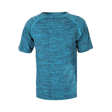 Breathable Polyester Sports GYM Workout Men's T-shirt